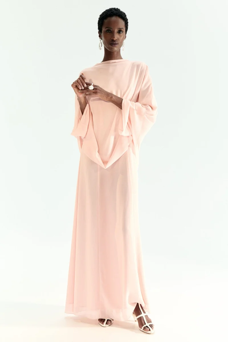 H&M Cape-detail dress