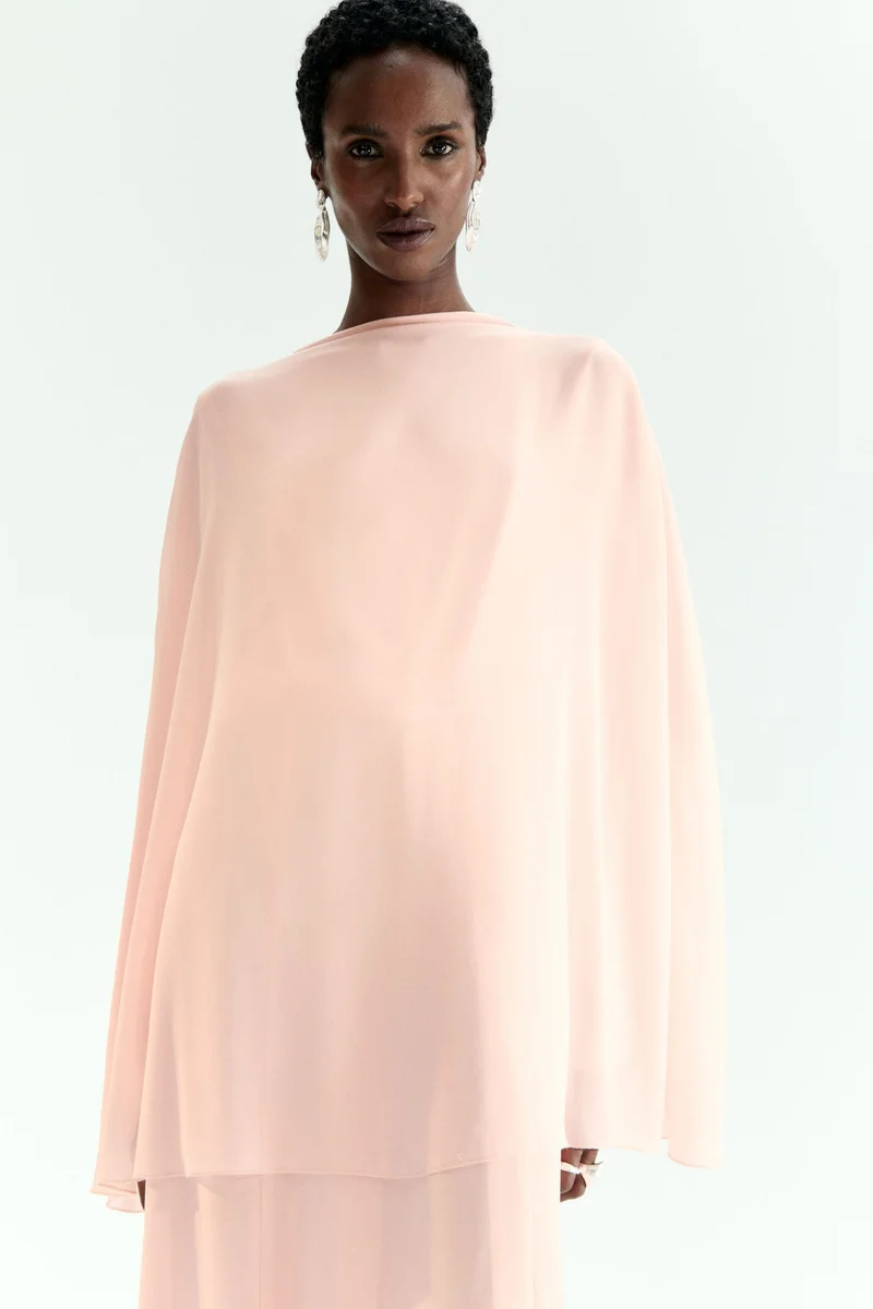 H&M Cape-detail dress