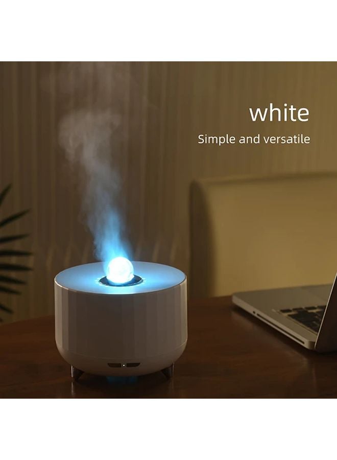 White Ultrasonic Essential Oil Diffuser 7 78oz With Timer Auto Shut Off - Image 1