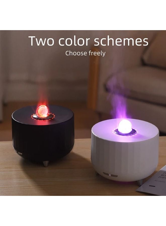 White Ultrasonic Essential Oil Diffuser 7 78oz With Timer Auto Shut Off - Image 3