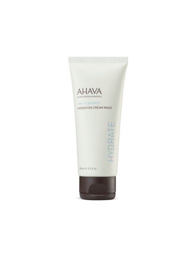 AHAVA AHAVA Hydration Cream Mask - Replenishes, Fights Dehydration, Calms & Enhances Smoothness, Enriched by Exclusive Dead Sea Osmoter & Mud, Pentavitin, Vitamin E, Shea Butter & Hyaluronic Acid 3.4 Fl.Oz  - Image 1