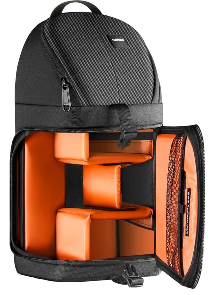 Neewer Professional Camera Sling Backpack for Nikon Canon Sony and Other DSLR and Lens, Tripod, Other Accessories, Waterproof and Anti-Tear Bag with Padded Partitions - Image 1
