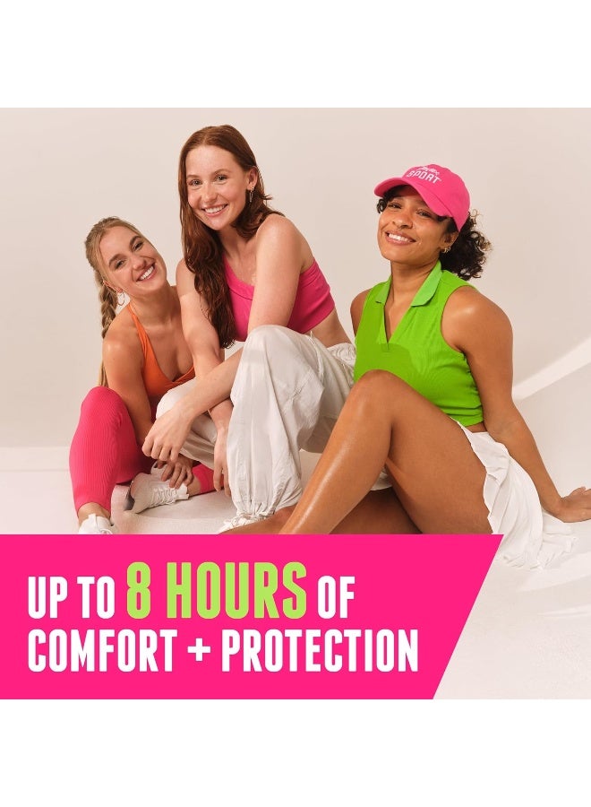 Playtex Sport Tampons Multipack 24ct Regular24ct Super FragranceFree 48ct Tampons Regular and Super Playtex Tampon Multipack Feminine Care with 360 Leak Defense - Image 5