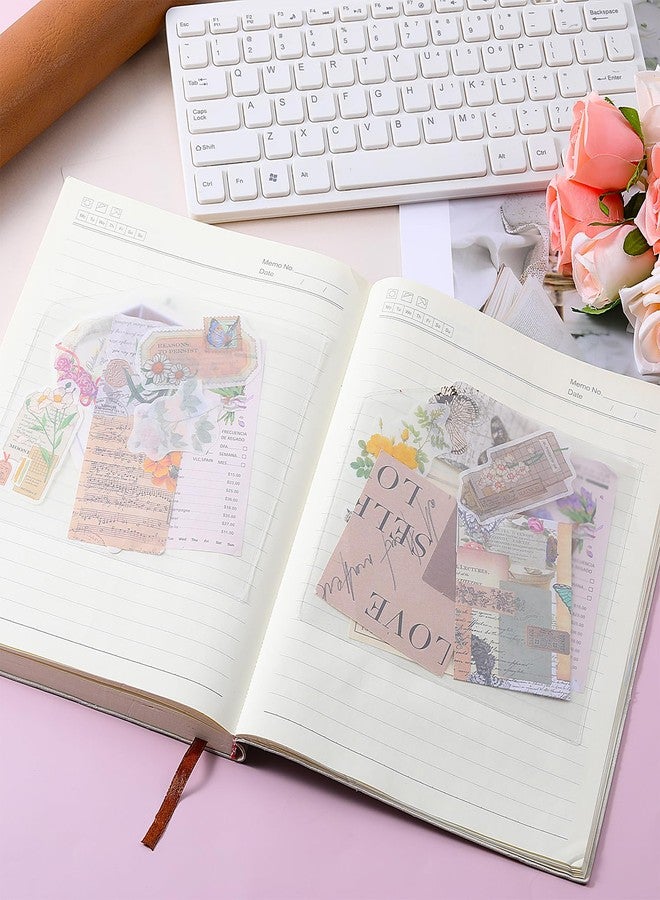 Psyqtsuary 8 Pcs Adhesive Clear Corner Pockets 6 x 6 Inch Sticky Pockets for Planners Self Sticky Pockets Index Card Pockets for Notebooks, Folders, Planner Accessories, Home Office School - Image 5