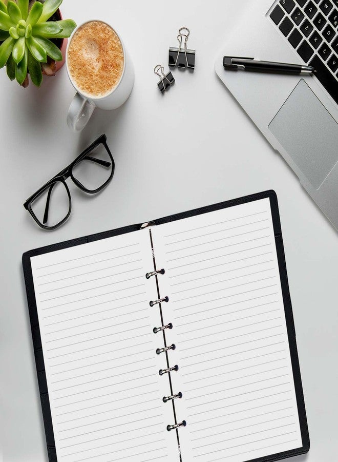 Cheericome 7-Hole Lined Refills Paper, A5 Filler Paper for Planner Inserts, White, Total 100 Sheets/200 Pages, College Ruled, 5.5 X 8.5 Inch - Image 5