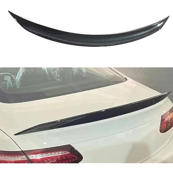 AUSMILA For Mercedes Benz E-Class COUPE 2 Door 2018-2021 Car Rear Trunk Spoiler Lip Body Kit - Image 1