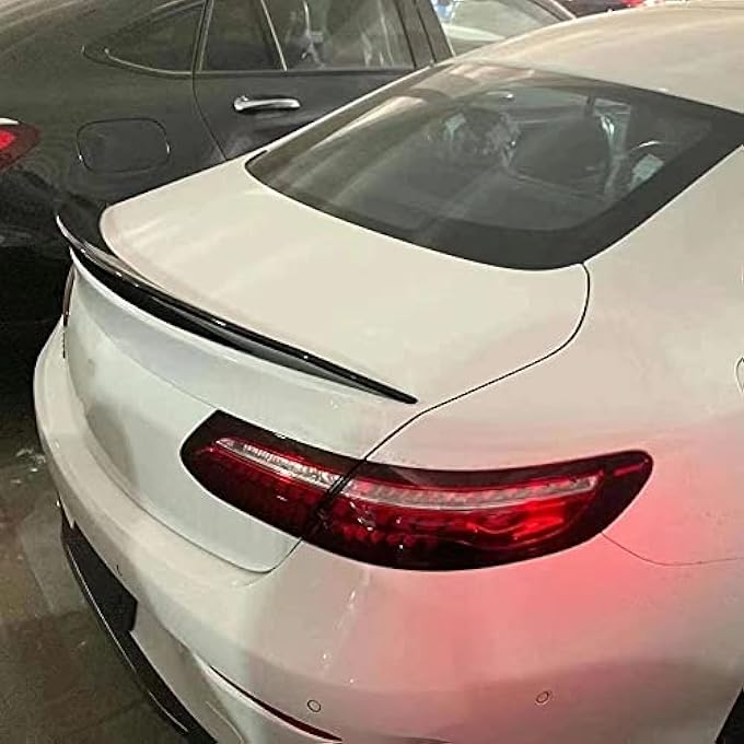 AUSMILA For Mercedes Benz E-Class COUPE 2 Door 2018-2021 Car Rear Trunk Spoiler Lip Body Kit - Image 5