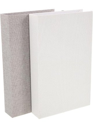2pcs Fake Book Box Decorative Book Boxes Linen Fabric Faux Storage Book Book Shaped Boxes Fake Book Stack Models Containerfor Photography Props Shelf Decoration - pzsku/Z4E59C2DCE97BC5C6E301Z/45/1746294008/96841bf0-1af1-49b4-80e2-7d1a3414a32e