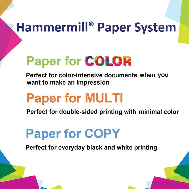 Hammermill Colored Paper, 20 lb Gray Printer Paper, 8.5 x 11-1 Ream (500 Sheets) - Made in the USA, Pastel Paper, 102889R - Image 2
