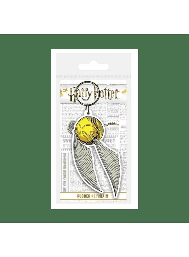 HARRY POTTER - SNITCH (RUBBER KEYCHAIN) By Pyramid