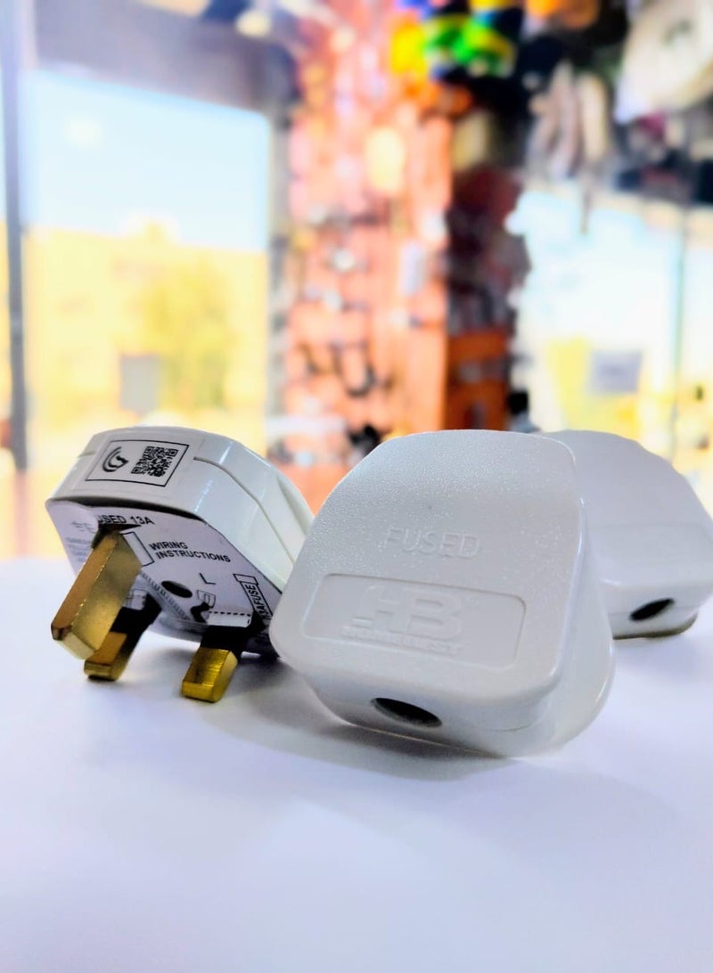 HB 13Amp  3PIN  FUSED PLUG HB - Image 2