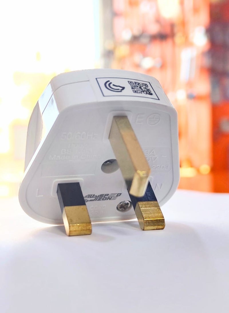 HB 13Amp  3PIN  FUSED PLUG HB - Image 3