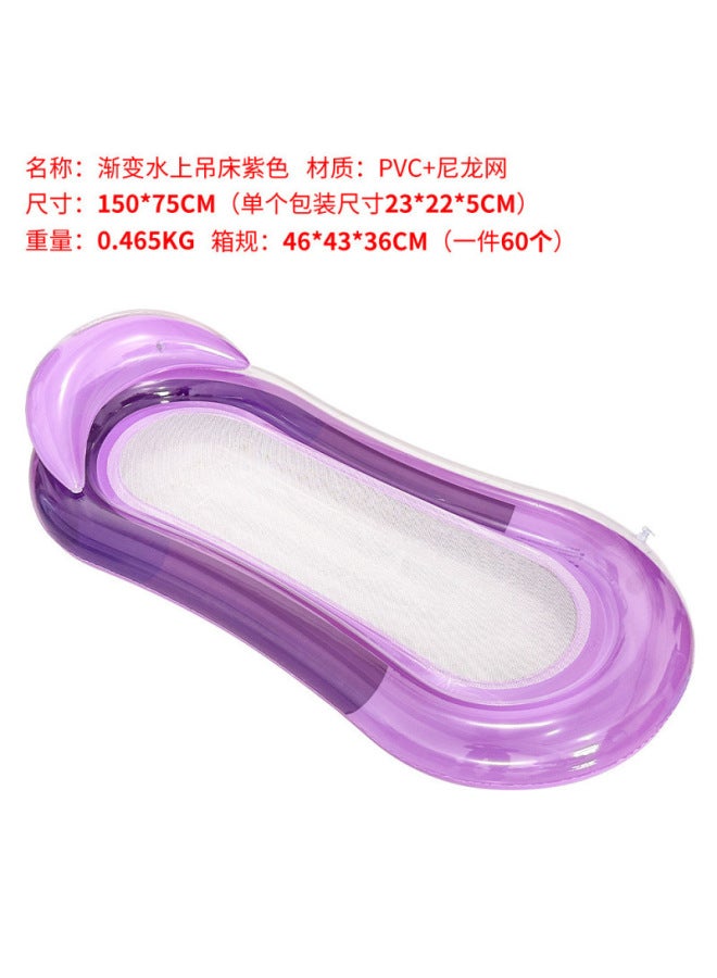 Pvc Inflatable Floating Raft, Cartoon Animal Float Ride, Water Hammock Float Bed, Adult Swimming Ring Floating Raft