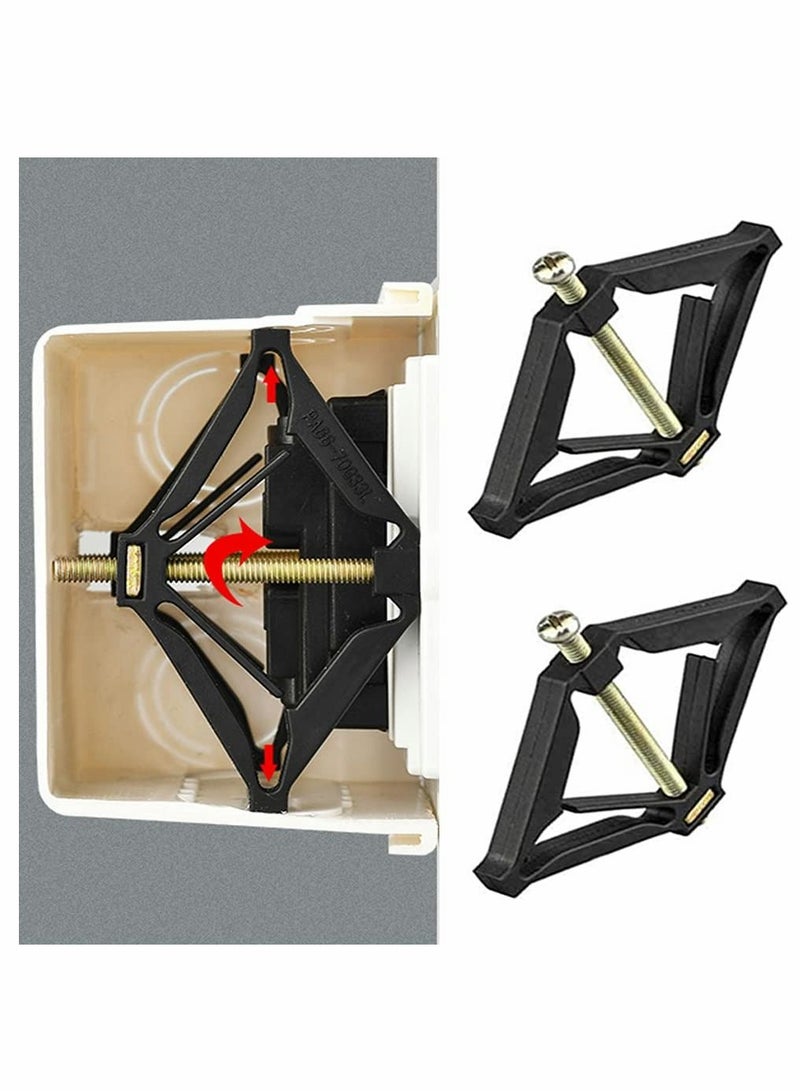 KASTWAVE KASTWAVE Wall Mount Switch Box Repair Tool Switch Cassette Repairer Repairer Support Rod for Type 86 Switch Socket Bottom Box Cassette (10 Pieces) - Image 5