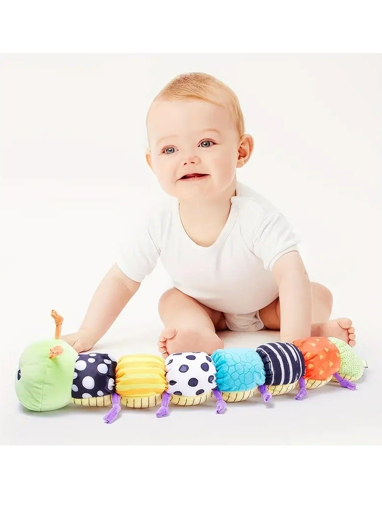 Gonice Soft Musical Caterpillar Toy - Educational Interactive Plush Gift for Newborns, Babies, and Toddlers!  - Image 4