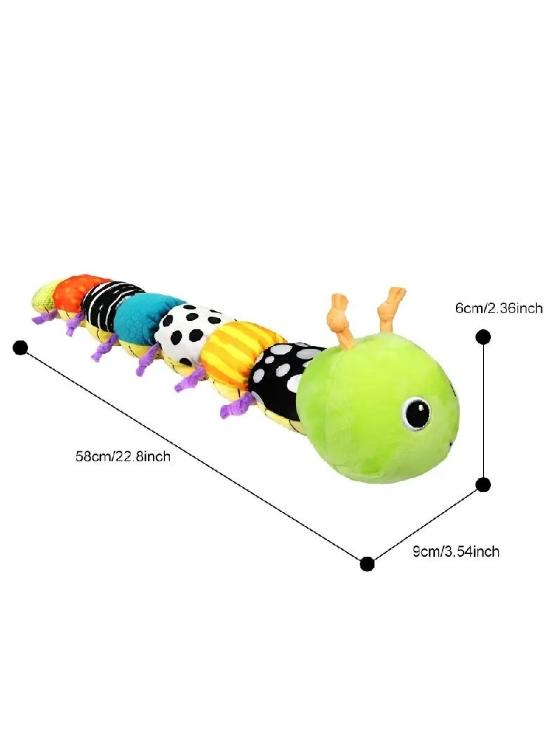 Gonice Soft Musical Caterpillar Toy - Educational Interactive Plush Gift for Newborns, Babies, and Toddlers!  - Image 5
