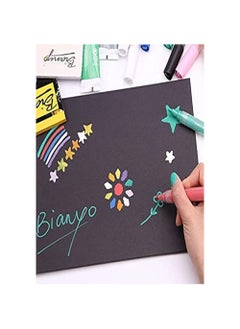 Bianyo A4 BLACK SKETCH BOOK DIARY FOR DRAWING 25 Sheet  - Image 3