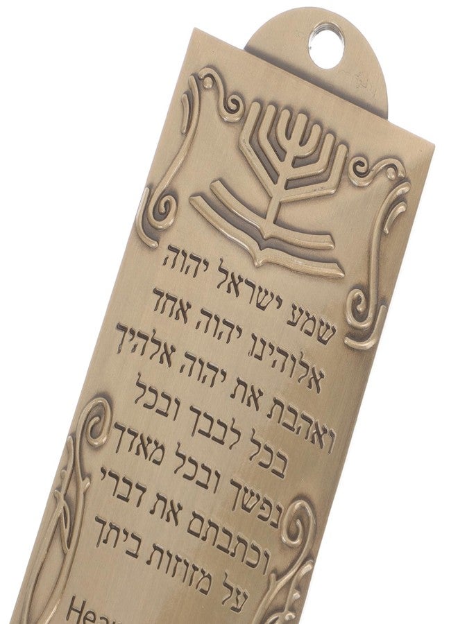 Artibetter 5 Sets Mezuzah with Scroll Door Jewish Mitzvah Door Mezuzah Case Metal Mezuza Plaque Jewish Hannukah Housewarming Blessing - Image 5