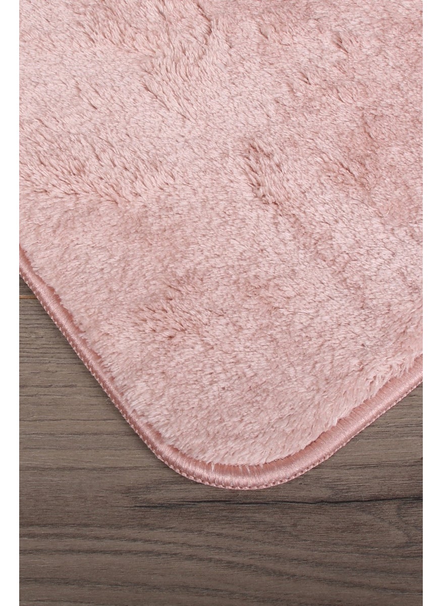Bonny Home Relax Powder 80X150 + 50X80 cm Large Size 2-Piece Bathroom Carpet Mat Set Non-Slip Toilet Seat Set  - Image 2