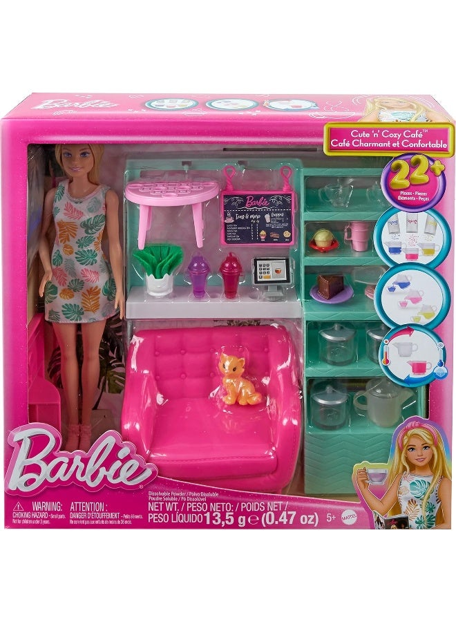 Barbie Barbie Cute 'n' Cozy Cafe Playset  - Image 1