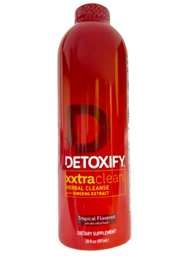 Detoxify Xxtra Clean Herbal Cleanse Tropical Flavored 20 fl oz - Image 1