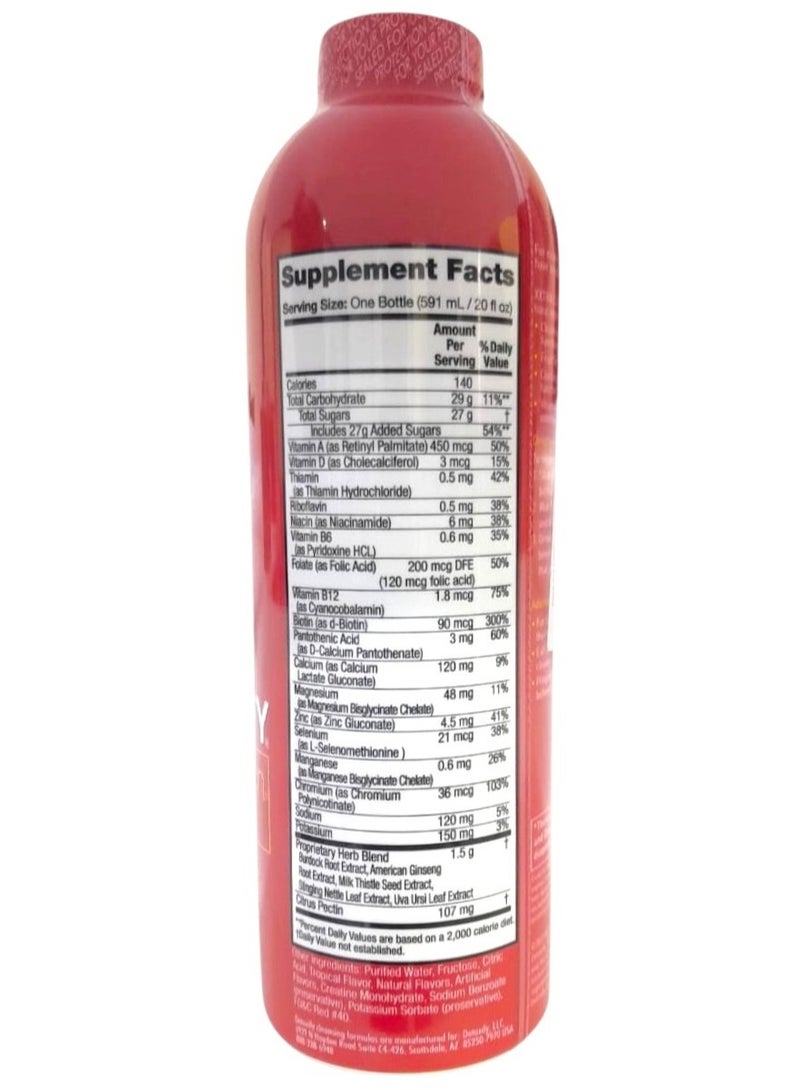 Detoxify Xxtra Clean Herbal Cleanse Tropical Flavored 20 fl oz - Image 2