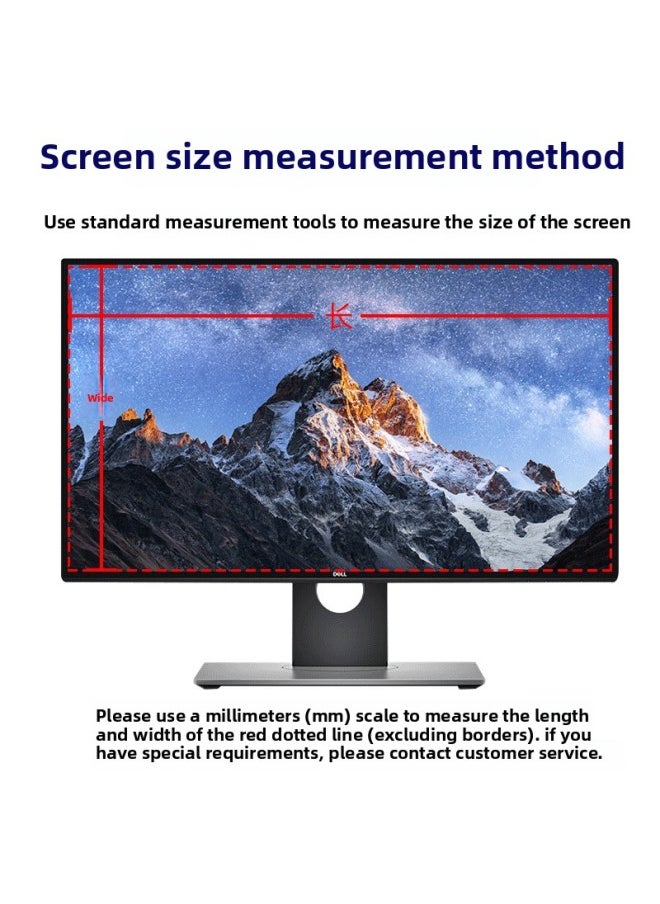 Generic Applicable To Universal 12/15/19 Inch Screen Film Pos Lottery Machine Cash Register Singing Machine Touch Screen HD Film-Color:Anti-blue Light Eye Mask-Size:[customized Photo Shoot] Contact Customer Service To Provide Data  - Image 4