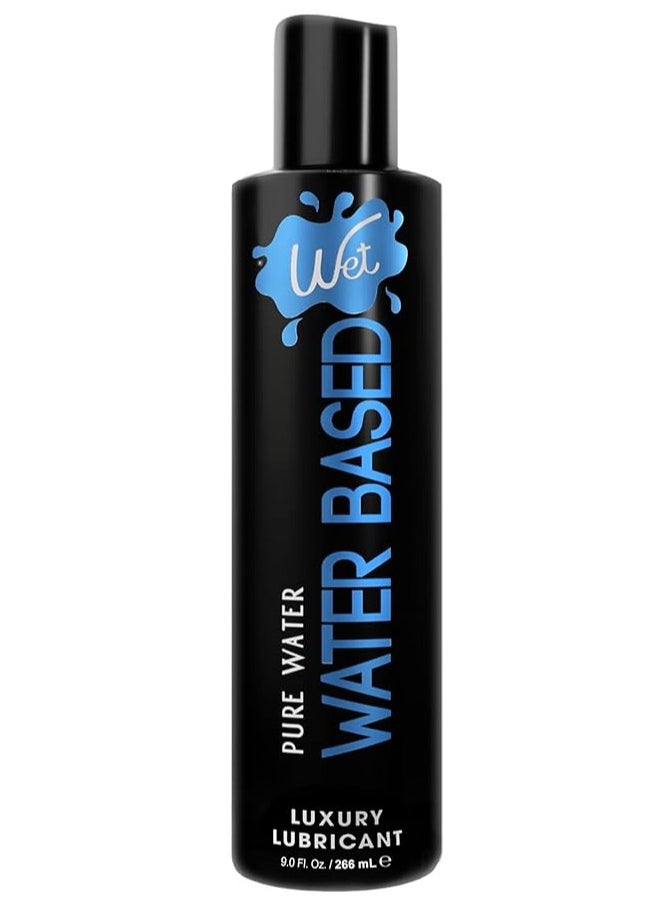 Wet Water Based Lube 9 Ounce Premium Personal 9 fl oz. 