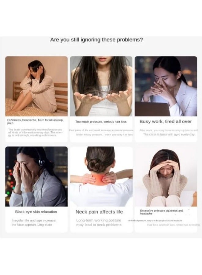 Sandalwood Comb Head Massage Men Women Scraping Dredging Meridian Massage Comb gua sha wood comb - Image 4