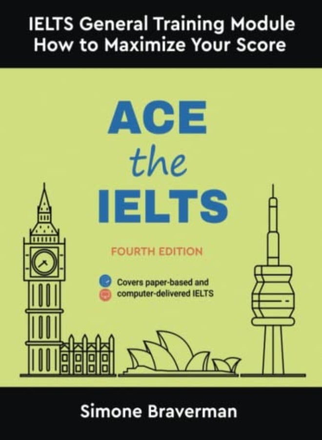 Ace The Ielts by Simone Braverman Paperback 