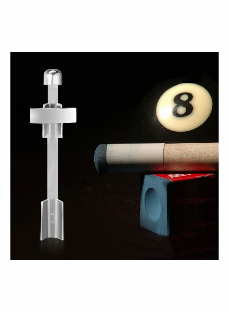 Billiard Cue Clamp 3 Pieces Pool Cue Tip Clamp Stainless Steel Cue Stick Tip Repair Kit for Billiard Table Cue Tips Accessories - Image 5