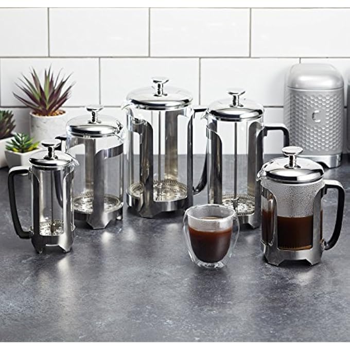 KitchenCraft Kclxcafe12Cp LeXpress Stainless Steel Cafetieres Twelve Cup 15 Litre Gift Boxed - Image 5