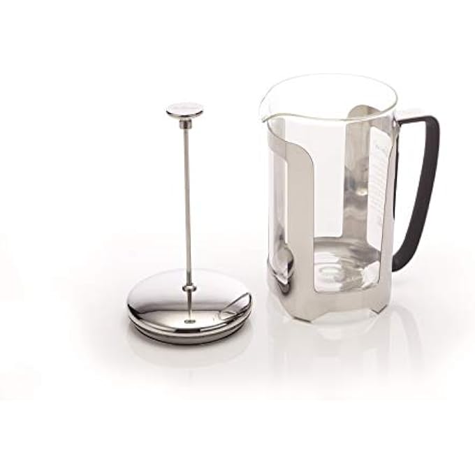 KitchenCraft Kclxcafe12Cp LeXpress Stainless Steel Cafetieres Twelve Cup 15 Litre Gift Boxed - Image 2