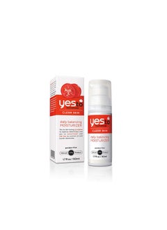 Yes To Yes To Tomatoes Daily Balancing Moisturizer, Blemish-Fighting & Enlightening Moisturizer, Natural Vegan & Cruelty Free, 1.7 Fl Oz  - Image 1