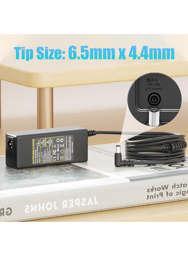 Zexen 80W 19V AC Adapter for LG Monitor Power Cord LG Electronics 32" 27" 24" 19" 20" 22" LCD LED HD TV 27GL83A-B 27MN60T-W 27ML600M, for Samsung TV Monitor 32" UN32J4000 UN32J4000AF UN32J5003 Charger - Image 3