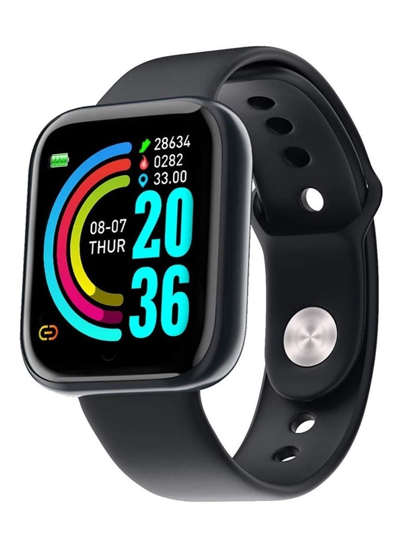 Captaintech Smart Watch, Fitness Tracker 1.44" Touch Screen Fitness Watch with Heart Rate Sleep Monitor, Blood Oxygen,Step Counter Smart Watch for Men Women Activity Trackers Smartwatch Sports for iOS Android - Image 1