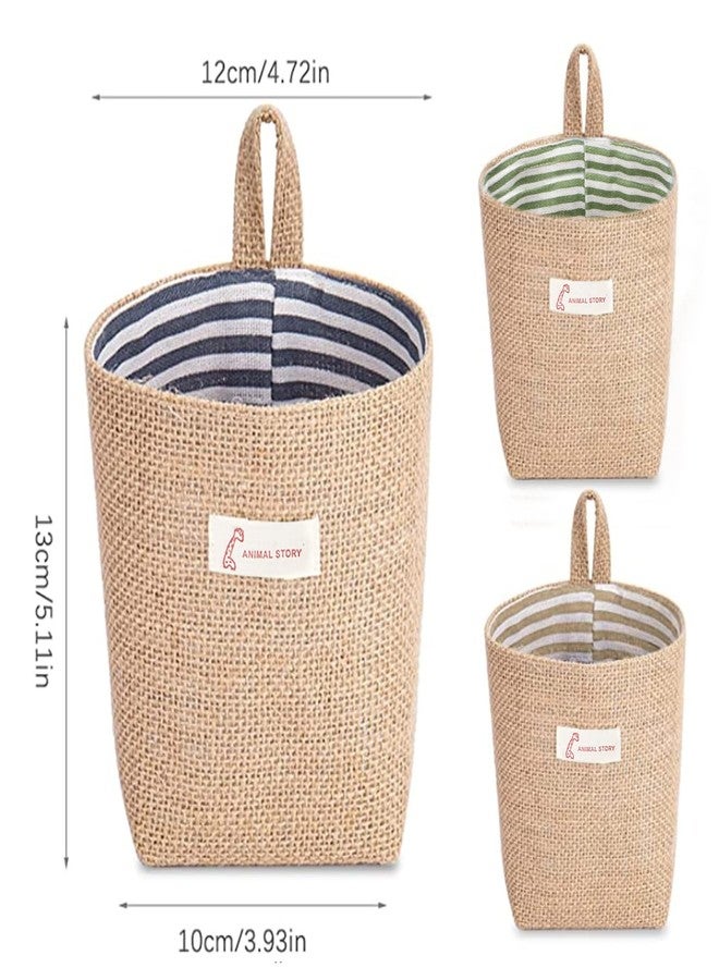 Lifreer Hanging Basket, 6 Pack Wall Baskets, Wall Hanging Storage Bag - Image 2