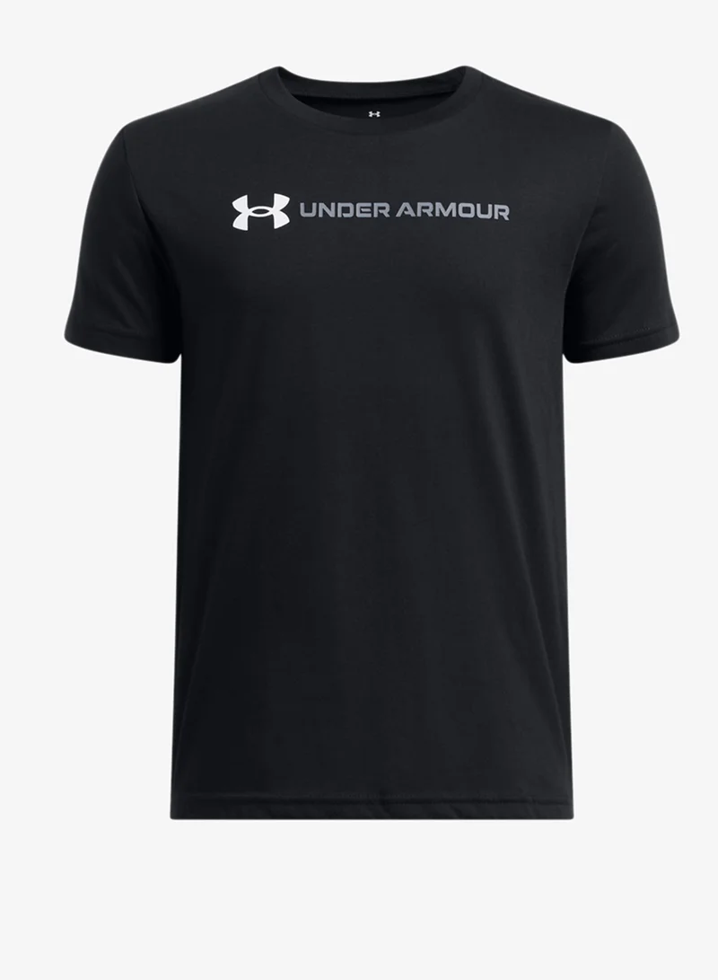 Under Armour Youth Logo Wordmark T-Shirt