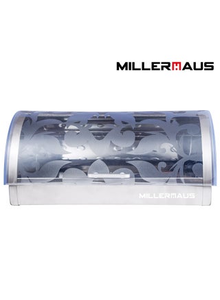 Bread Box Stainless Steel /Ps Transparent lid Silver Color - pzsku/Z4E5B360DF0588BB15985Z/45/_/1728540831/a2be11bf-3f52-4e24-b6bc-362557918647