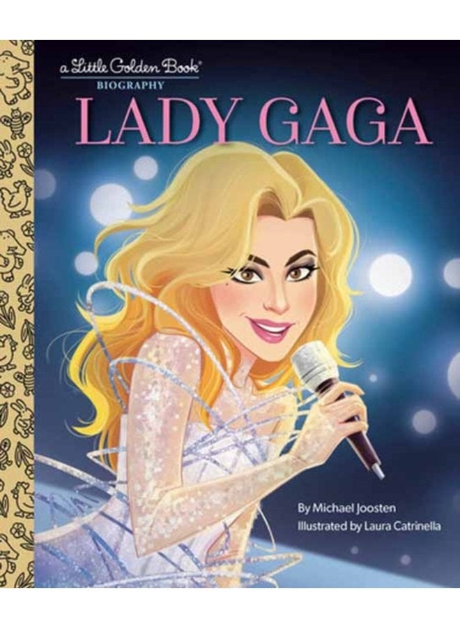 سيرة ذاتية ليدي غاغا - كتاب ذهبي صغير - غلاف صلب