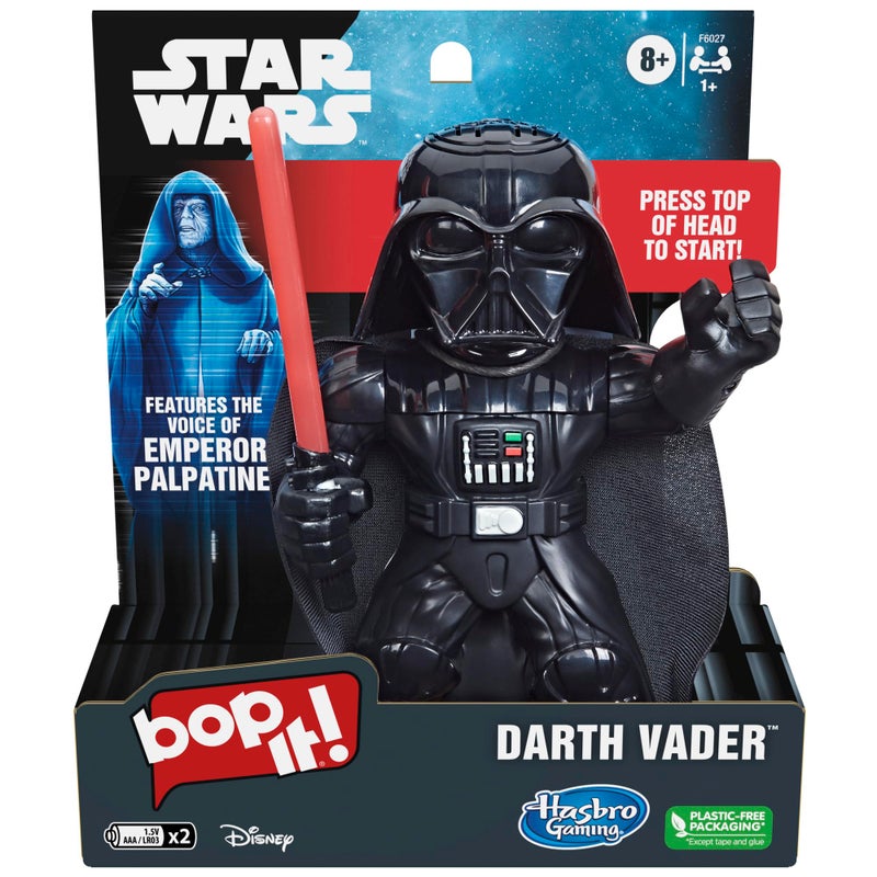 HASBRO - GAMING Bop It Star Wars Darth Vader Edition Game Features The Voice of Emperor Palpatine Game for 1 or More Players Ages 8 and Up - Image 3