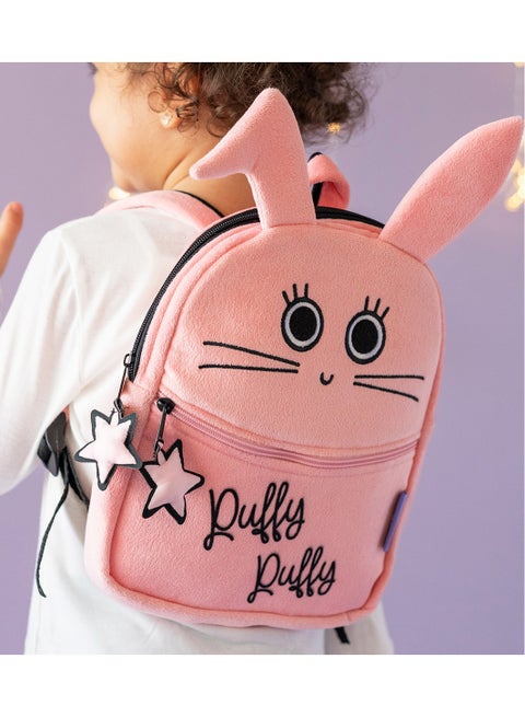 حقيبة ظهر للأطفال، حجم صغير 25×21 سم، خفيفة الوزن، مريحة في الارتداء، حقيبة ظهر للأطفال الصغار، مناسبة لمرحلة الروضة ورياض الأطفال، حقيبة ظهر للبنات، باللون الوردي