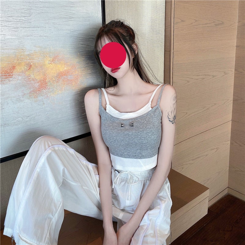 200 Jin Women's Backless Sling Sexy Casual Base Vest for Fat Girls Slim Top Women - Image 3