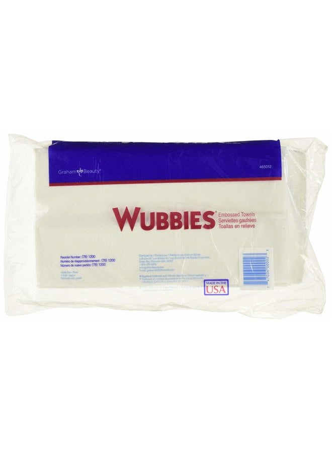 Graham Wubbies Embossed Towels 50 Count 12" X 24" - Image 2