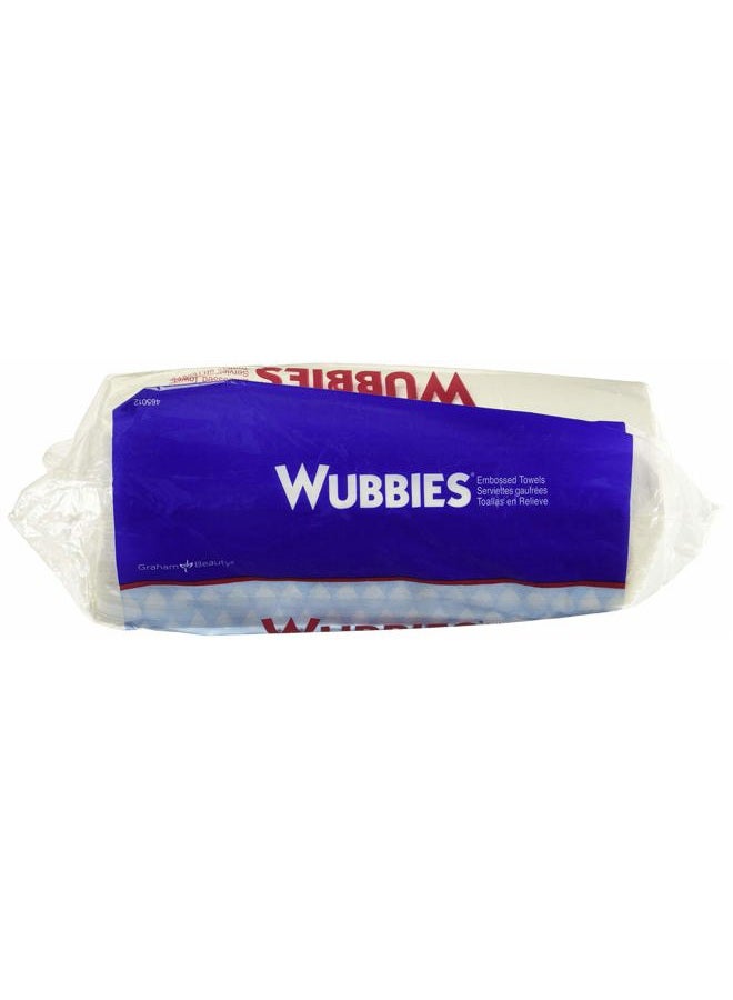 Graham Wubbies Embossed Towels 50 Count 12" X 24" - Image 3