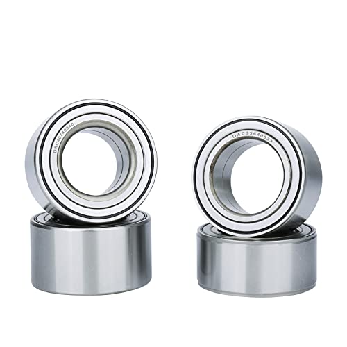 MINSTAR Front and Rear Wheel Hub Bearings Fit for Polaris Ranger 700 500 400 XP EFI 6x6 2x4 4x4 EV, Replaces # 3515088(2PCS) 3515087(2PCS) - Image 1