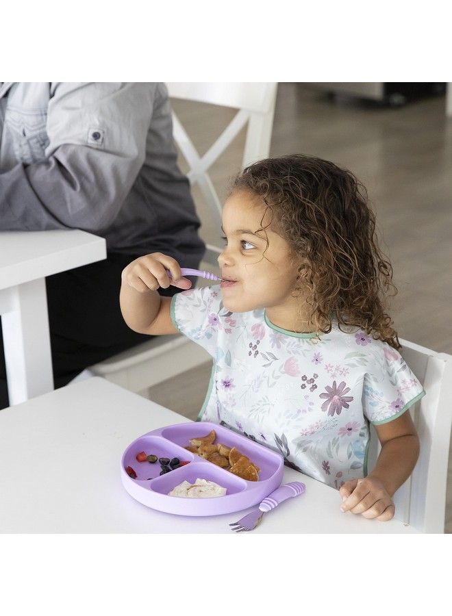 BUMKiNs Bibs Baby And Toddler Bibs Bibs For Girls And Boys Large For 13 Years Short Sleeve Bib For Kids Mess Proof Lightweight Waterproof Fabric Bib - Image 3