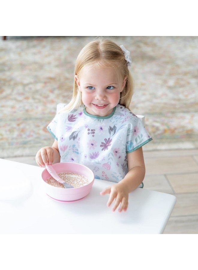 BUMKiNs Bibs Baby And Toddler Bibs Bibs For Girls And Boys Large For 13 Years Short Sleeve Bib For Kids Mess Proof Lightweight Waterproof Fabric Bib - Image 4