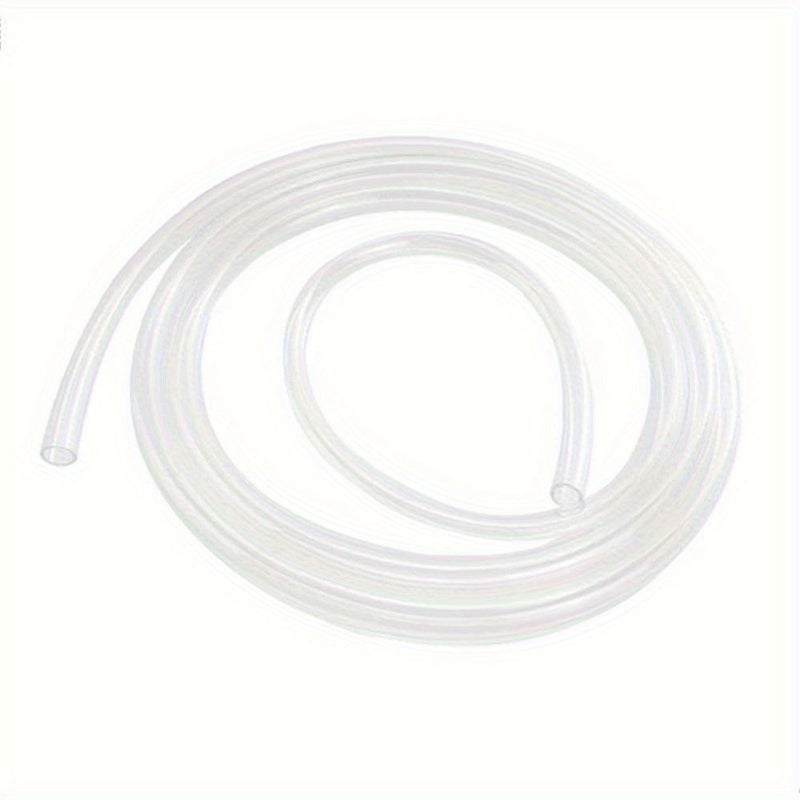 أنبوب بلاستيكي شفاف من الـ PVC مركب بقطر داخلي 8 ملم وقطر خارجي 10 ملم وطول 5 أمتار، مجموعة أنابيب بلاستيكية مرنة للصيانة المنزلية، نقل المياه، أحواض السمك، الري بالتنقيط في الحدائق، والمختبرات - Image 1