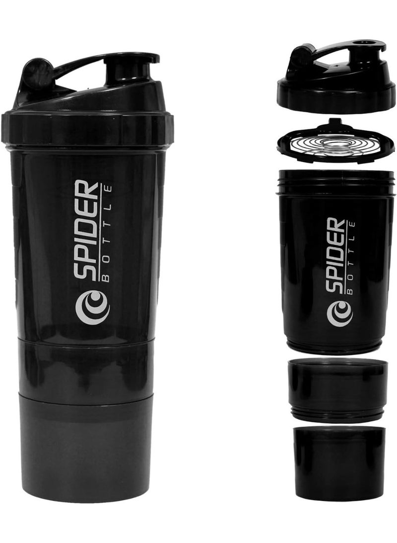 SPIDER Sports Protein Cup with Mixing Ball for Gym, Fitness, and Pre/Post Workout Drinks –  Durable Blender Bottle - Image 4